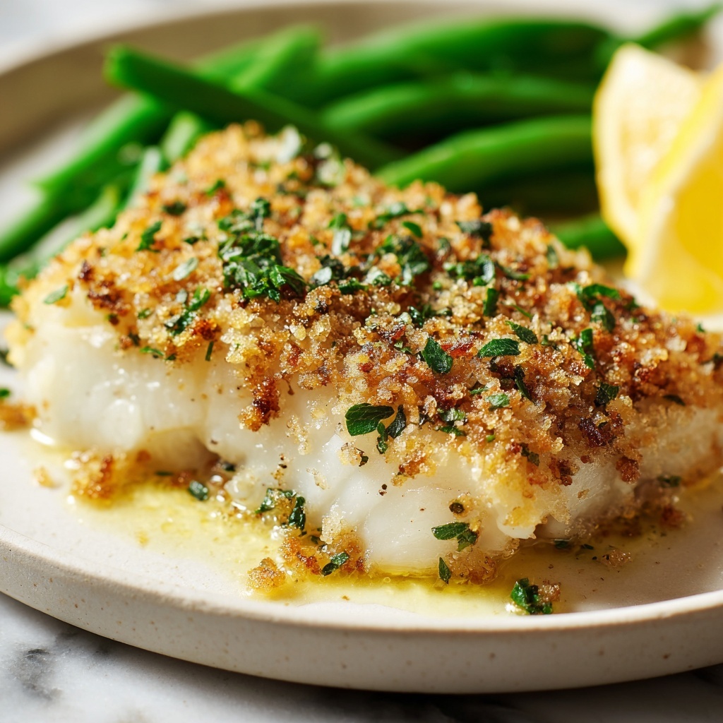 Parmesan Crusted Cod Recipe - Recipe Image
