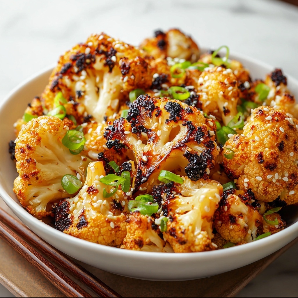 Sweet and Spicy Baked Cauliflower Recipe - Recipe Image