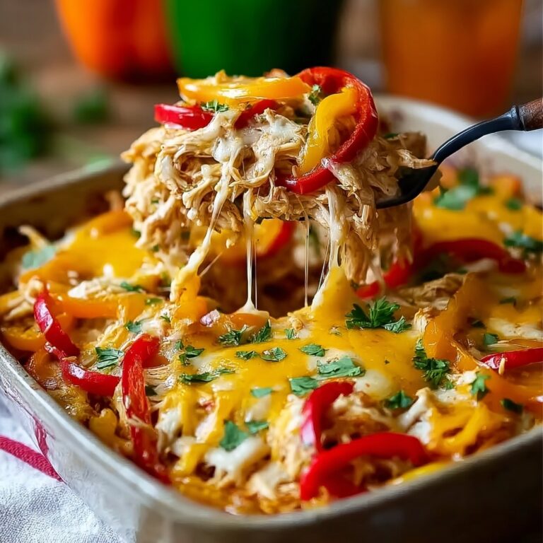Fajita Chicken Casserole Recipe