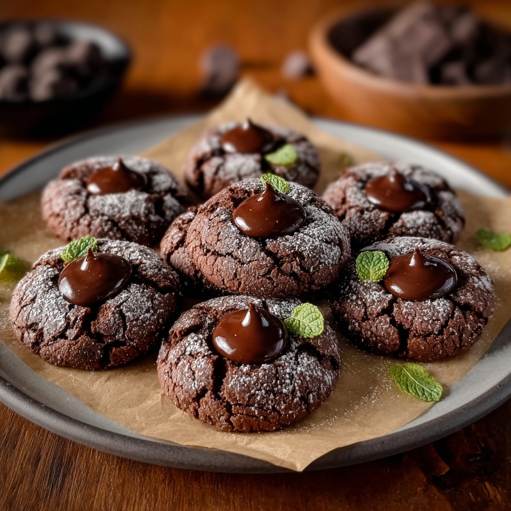 Meltaway Brownie Cookies Recipe - Recipe Image