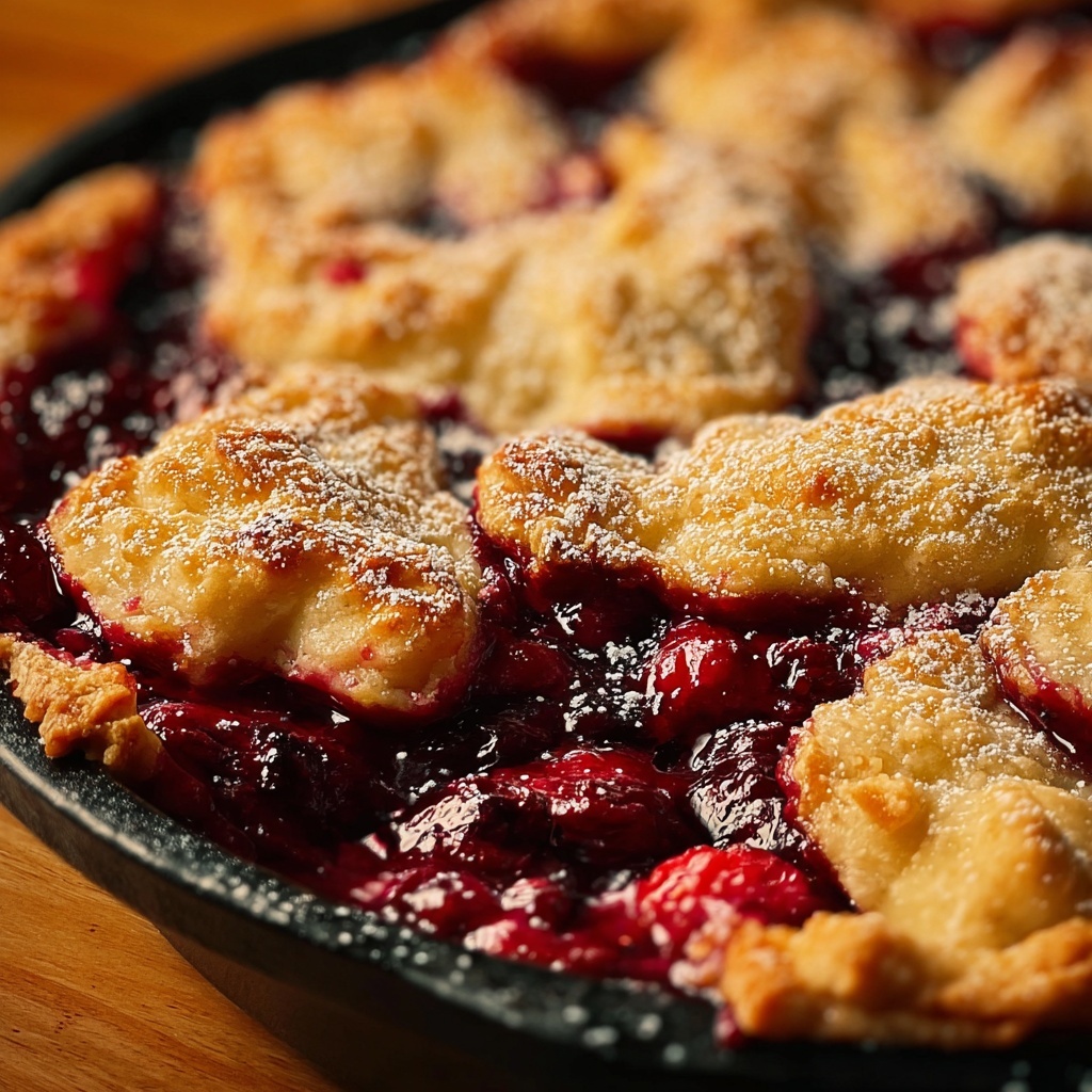 Classic Southern Fruit Cobbler Recipe - Recipe Image