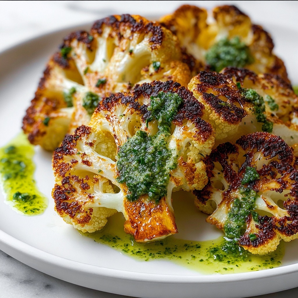 Roasted Cauliflower Steaks Recipe - Recipe Image
