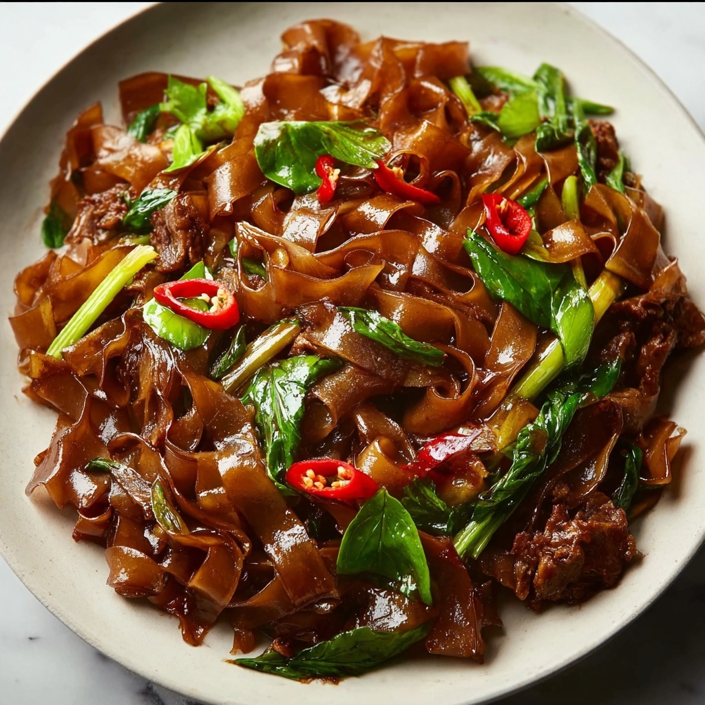 Thai Drunken Noodles Recipe: Bold, Spicy, and Irresistibly Flavorful Recipe - Recipe Image