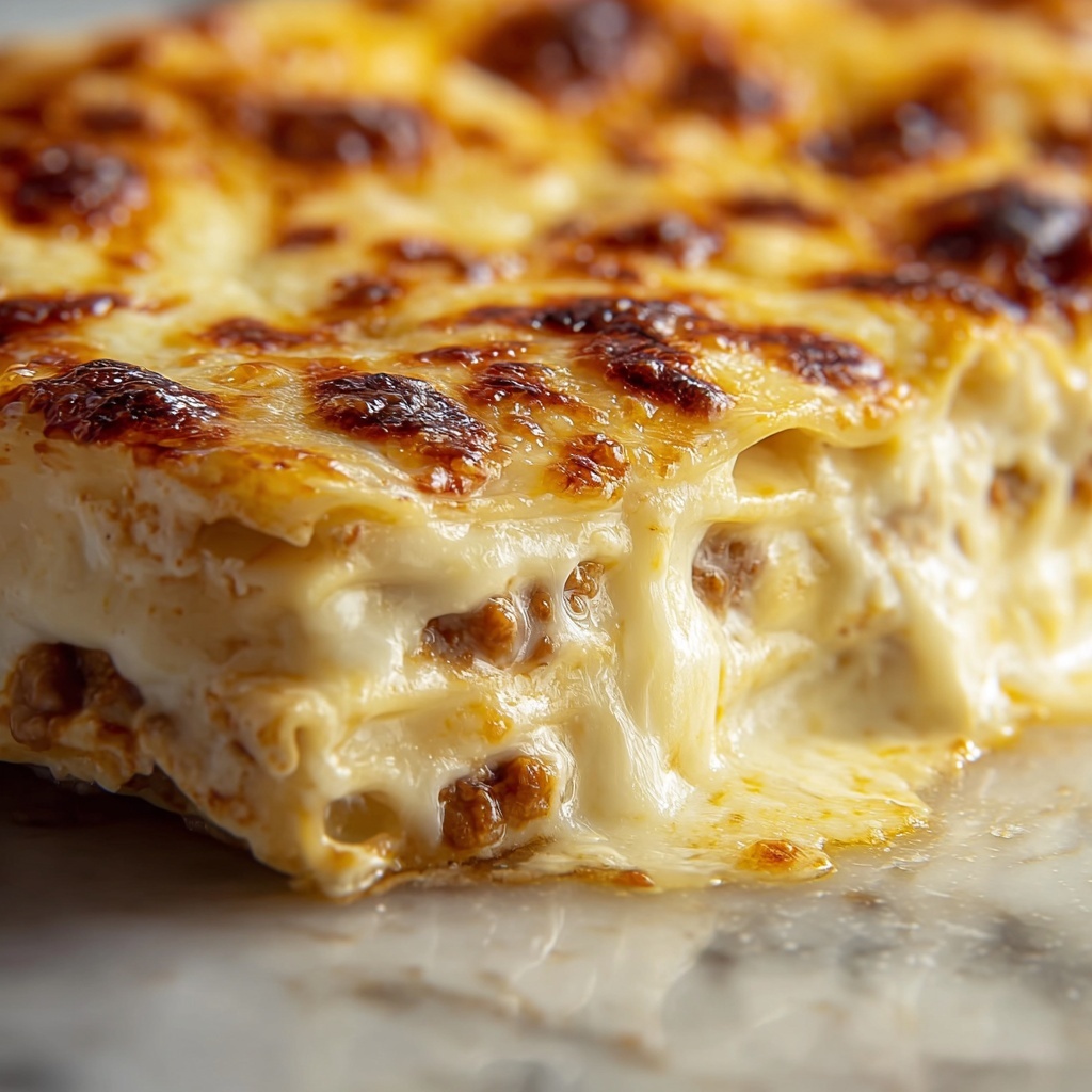 Parmesan Garlic Cheeseburger Lasagna Recipe - Recipe Image