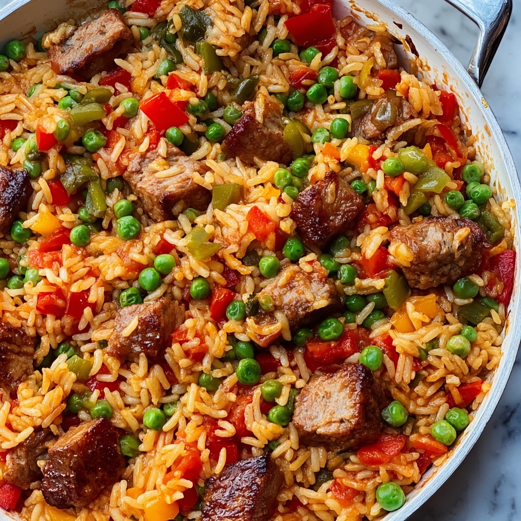 Serbian Rice with Meat (Djuvec Rice) Recipe - Recipe Image