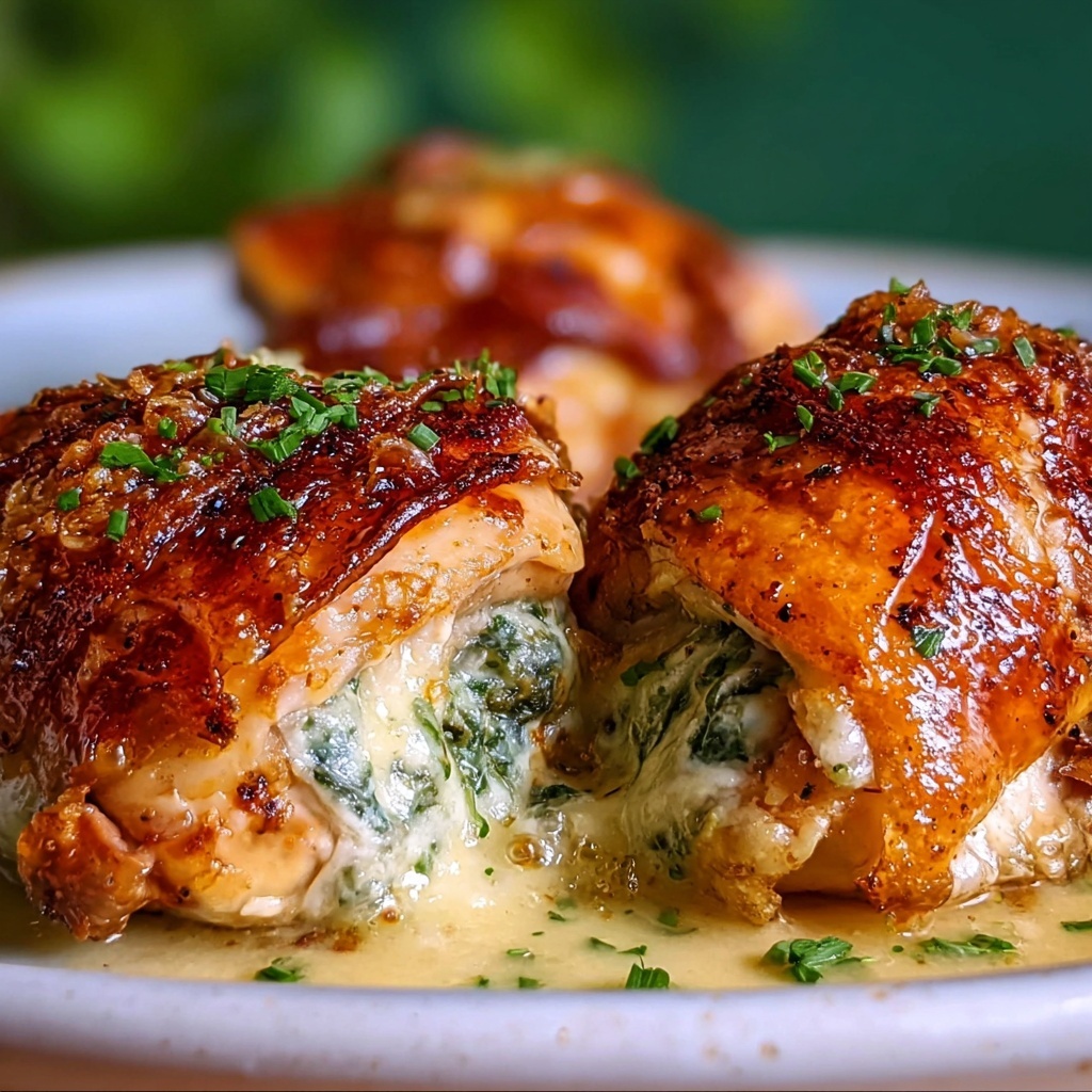 Stuffed Chicken Breast with Spinach and Ricotta Recipe - Recipe Image