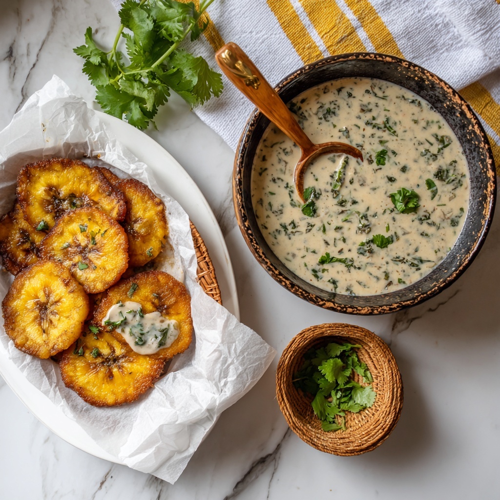 Creamy Cilantro, Jalapeño, and Garlic Green Sauce Recipe - Recipe Image