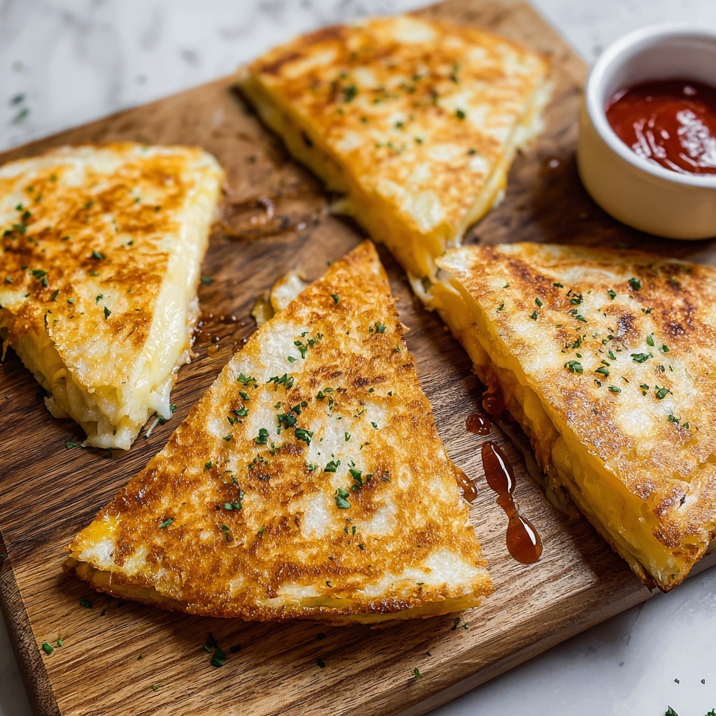 Air Fryer Cheesy Tortilla Garlic Bread Recipe - Recipe Image