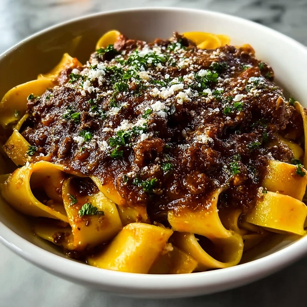 Slowly Braised Short Rib Ragu Recipe - Recipe Image