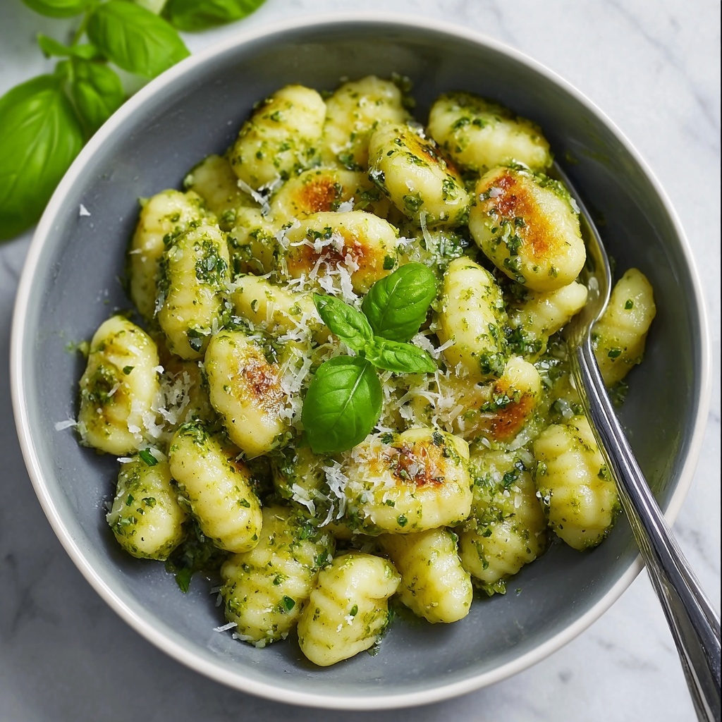 Pesto Gnocchi Recipe - Recipe Image