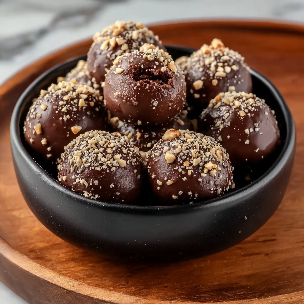 Easy Chocolate Balls Recipe - Recipe Image