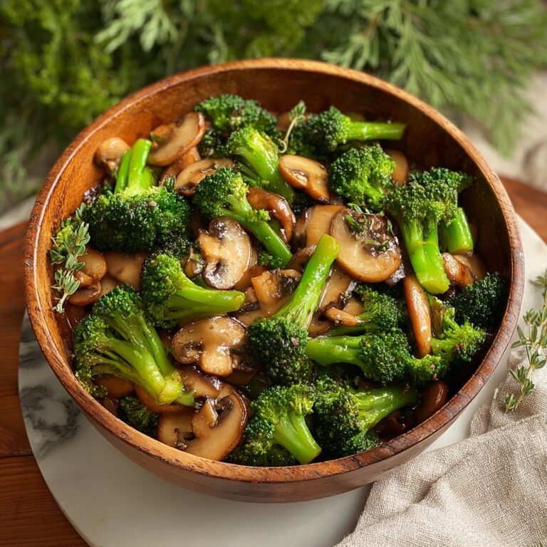 Broccoli and Mushroom Stir Fry Recipe