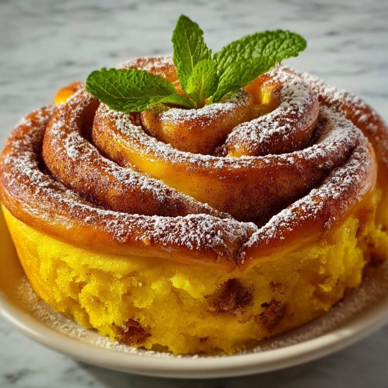 Sweet Potato Cinnamon Roll Cake Recipe