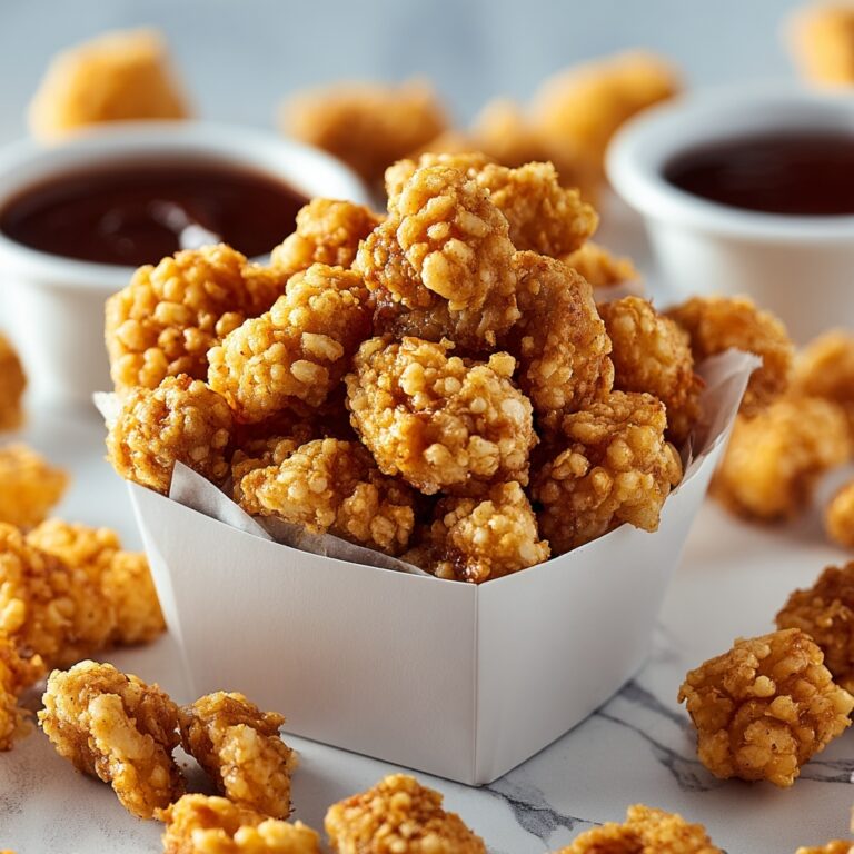 Crispy Homemade Popcorn Chicken Recipe