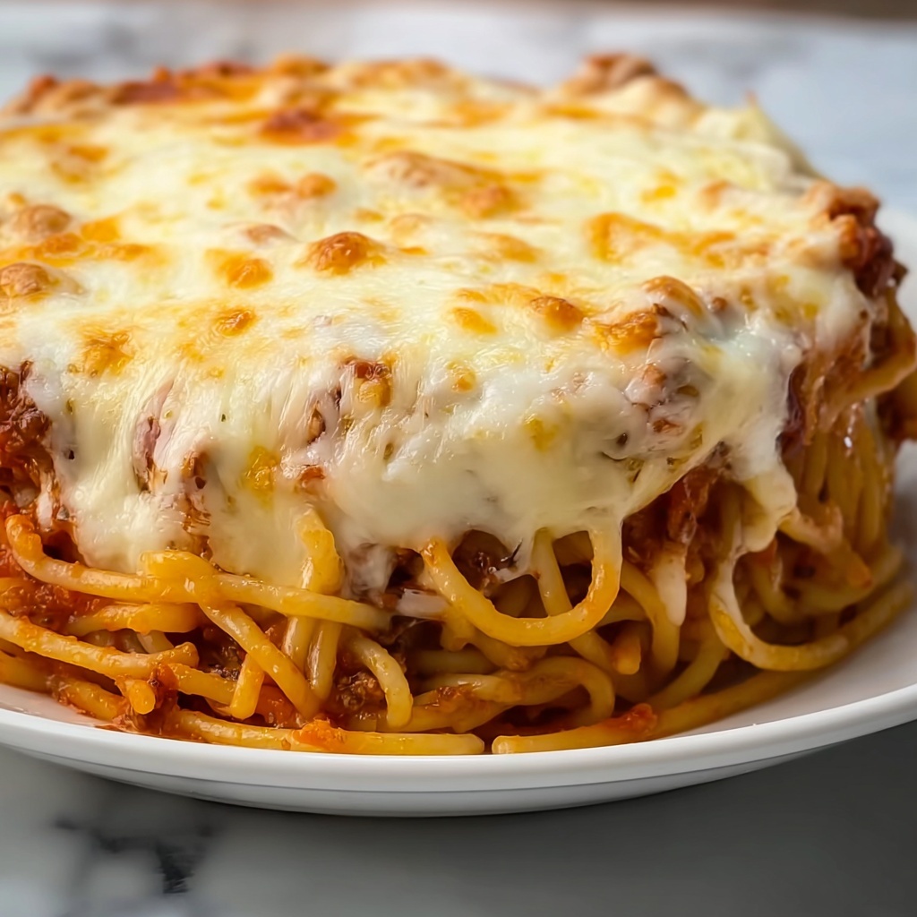 Italian-Style Spaghetti Bake Recipe - Recipe Image
