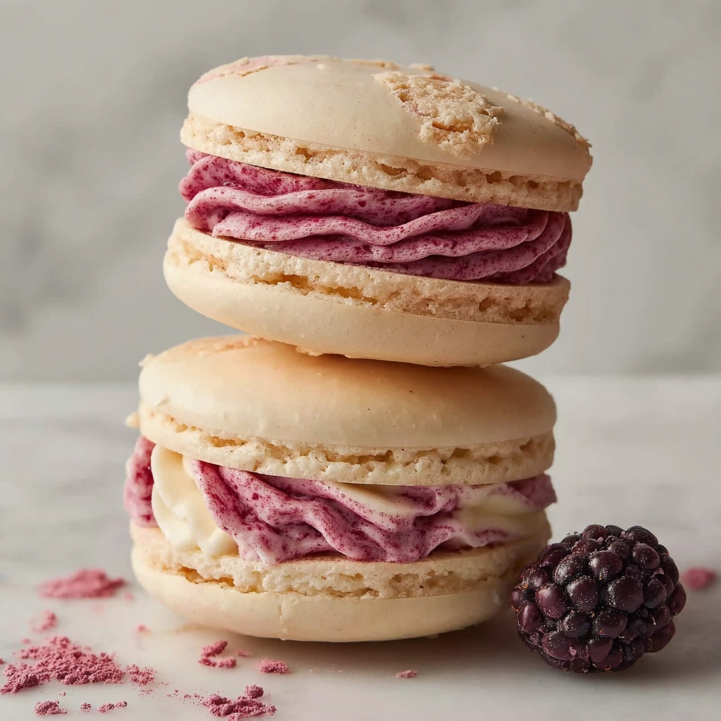White Chocolate Raspberry Macarons Recipe - Recipe Image