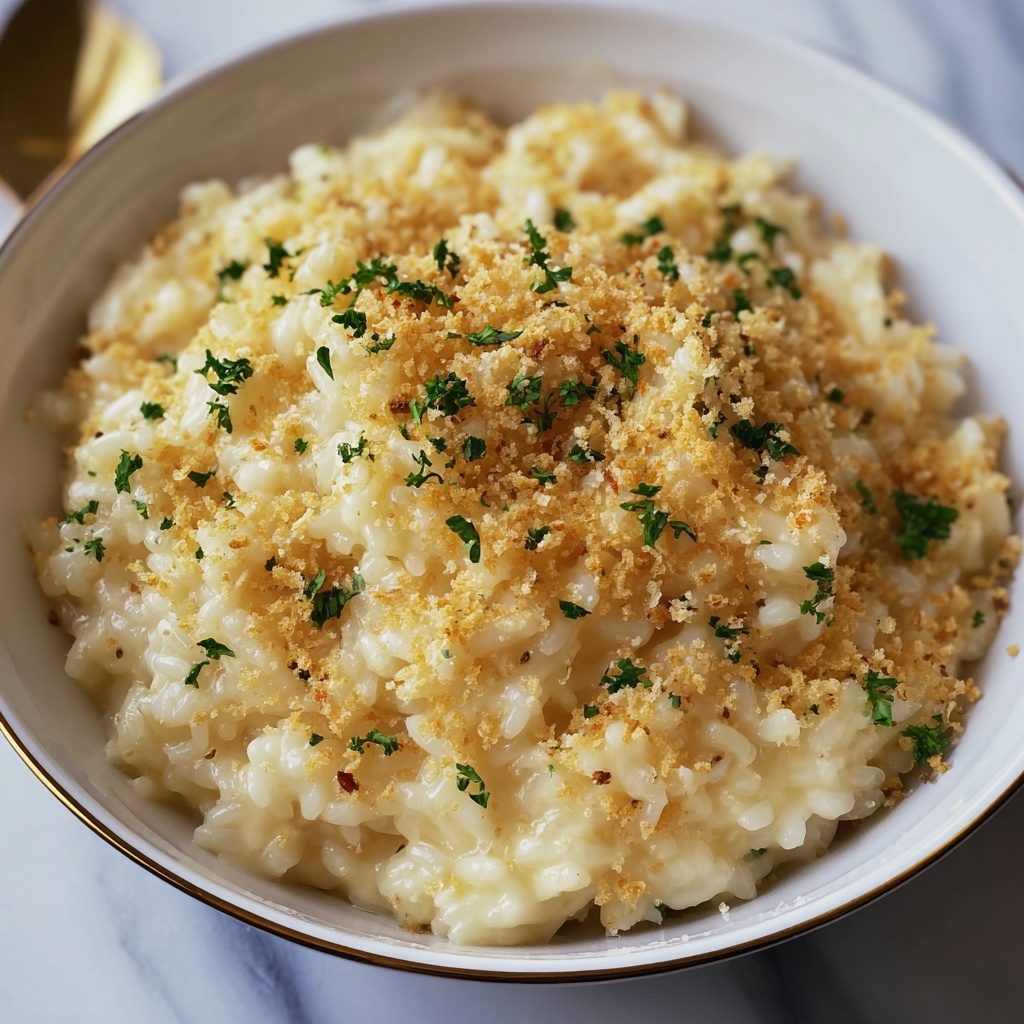 Garlic Parmesan Rice Recipe - Recipe Image