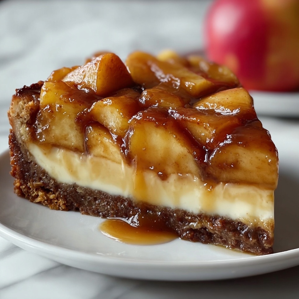 Caramel Apple Cheesecake Recipe - Recipe Image