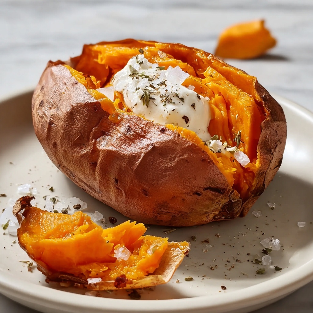 Perfectly Baked Sweet Potato Recipe - Recipe Image