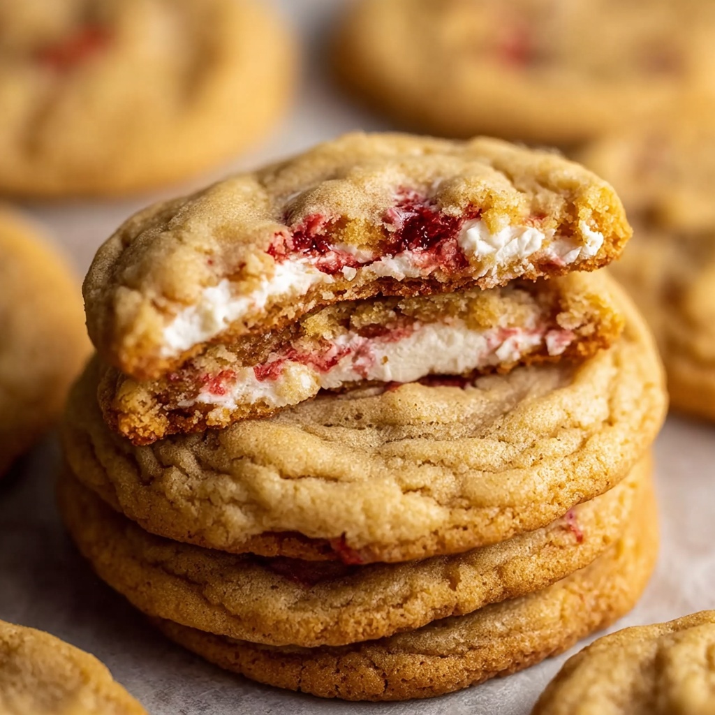 Strawberry Cheesecake Cookies Recipe - Recipe Image