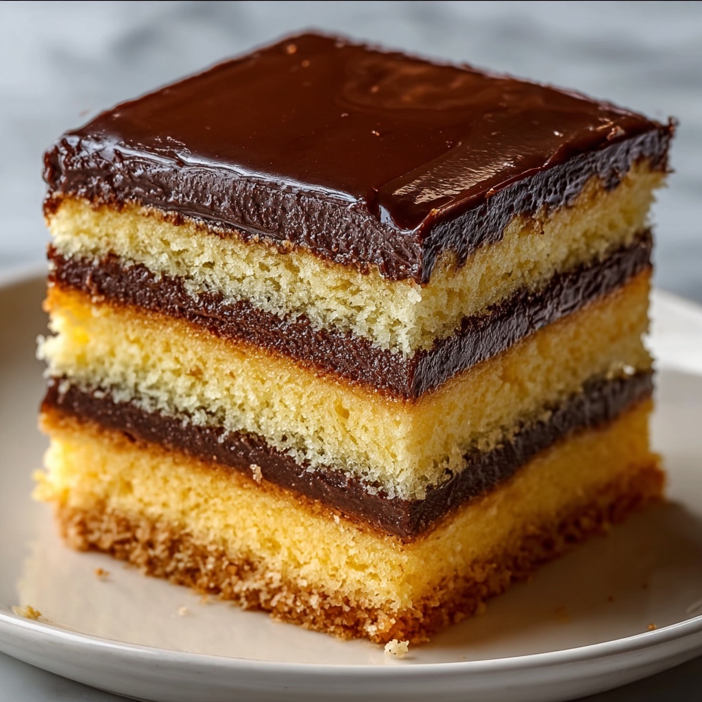 Classic Boston Cream Pie Recipe - Recipe Image