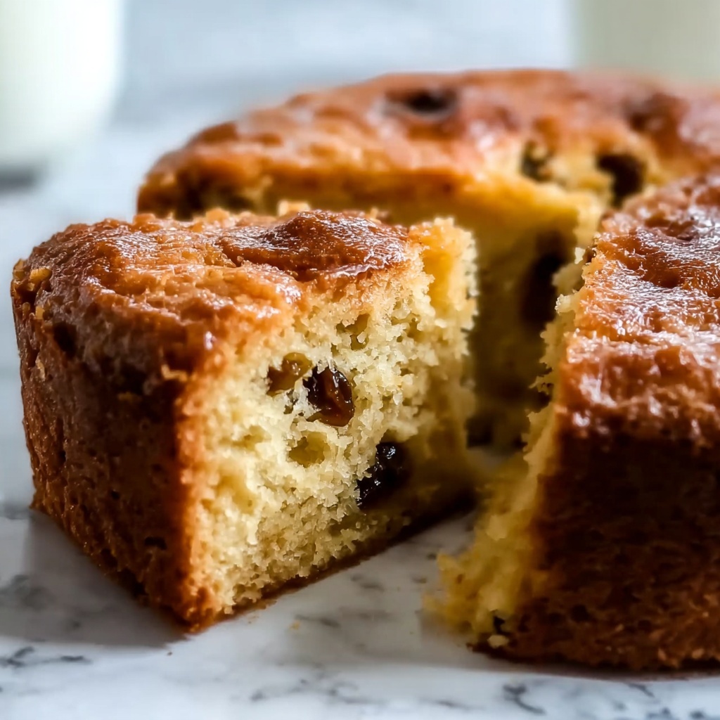 Healthy Apple Cake with Raisins and Vanilla Recipe - Recipe Image
