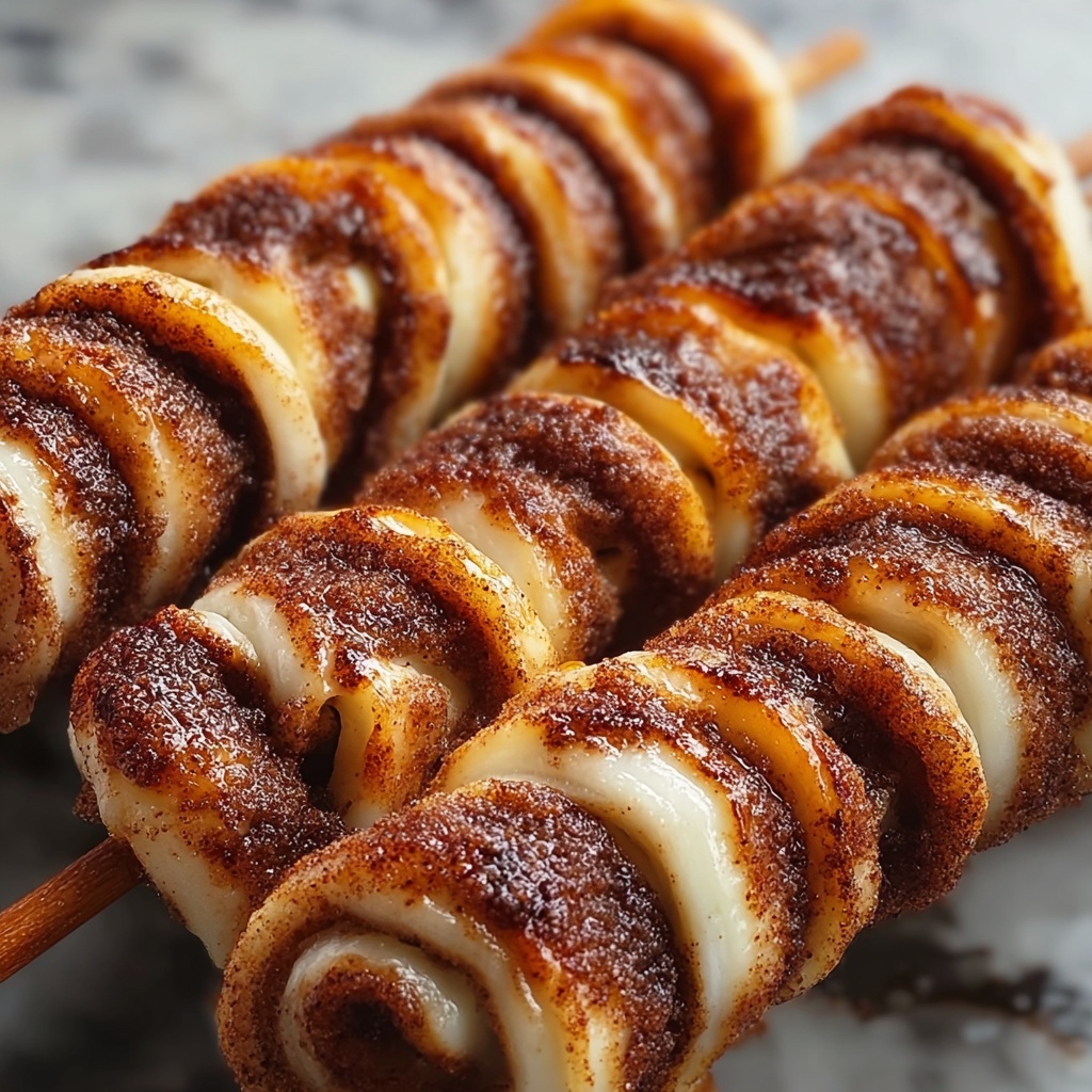 Easy Campfire Cinnamon Roll-Ups on a Stick Recipe - Recipe Image