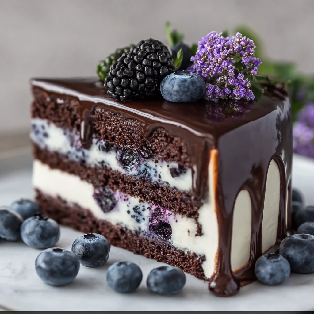 Tangy Blueberries and Aromatic Lavender Shortbread Bars Recipe - Recipe Image