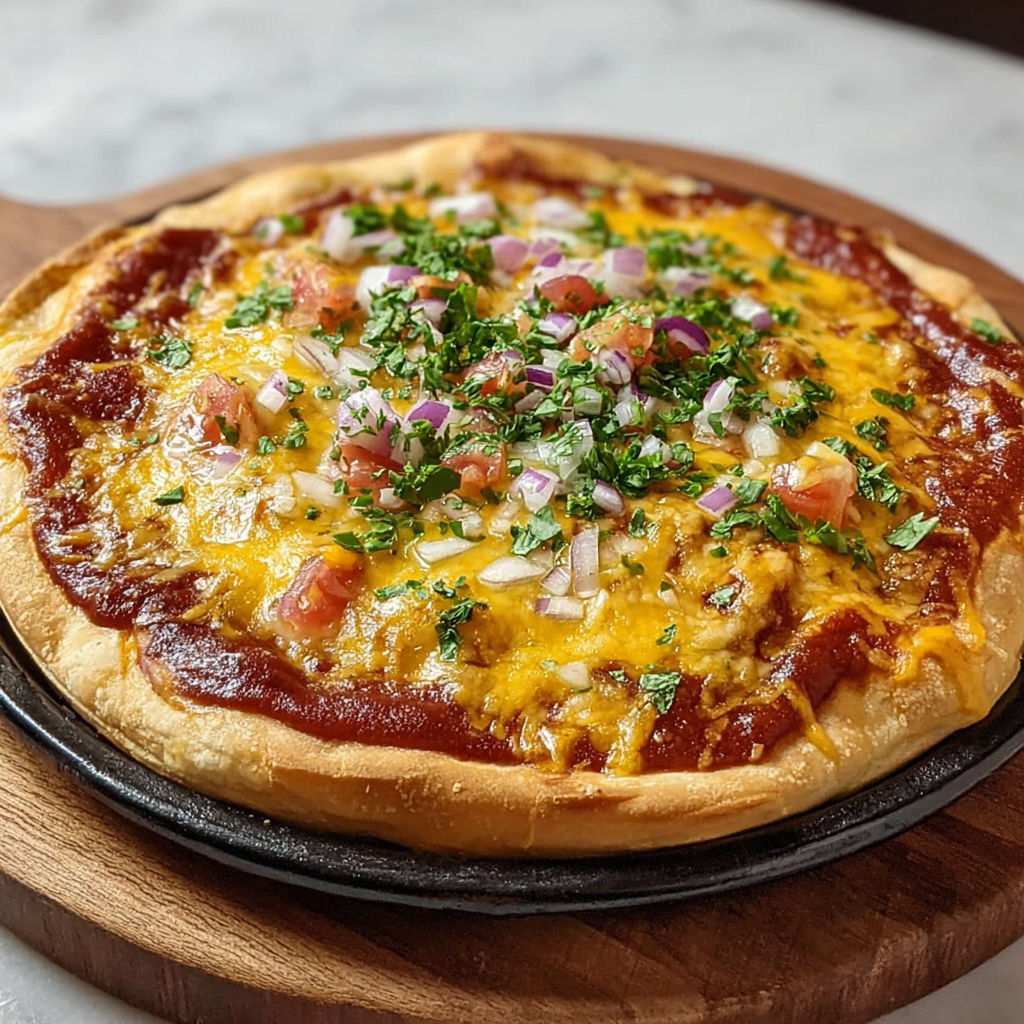 Mexican Pizza Recipe - Recipe Image