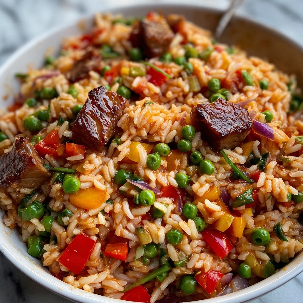 Serbian Rice with Meat (Djuvec Rice) Recipe - Recipe Image