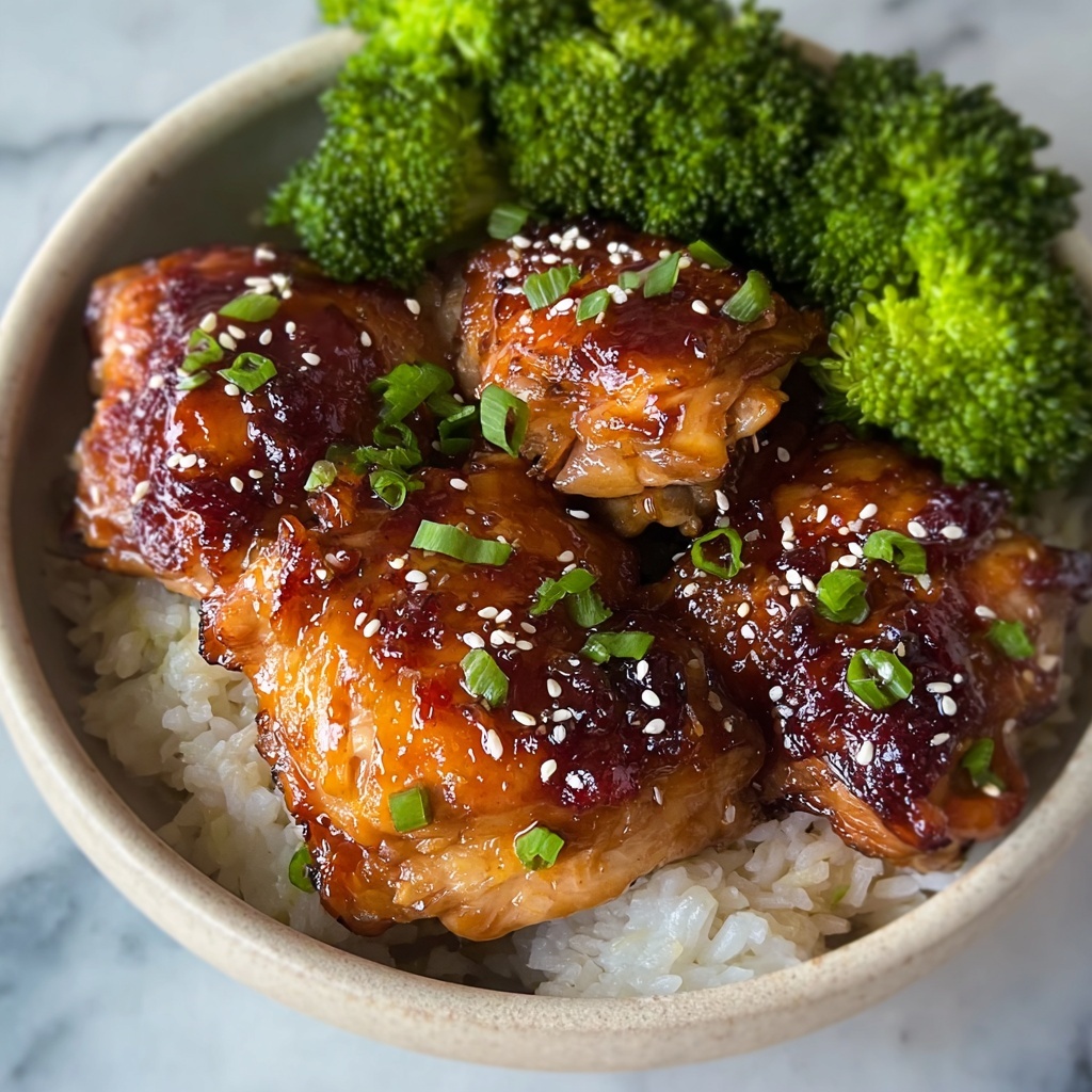 Soy Garlic Chicken Thighs Recipe - Recipe Image
