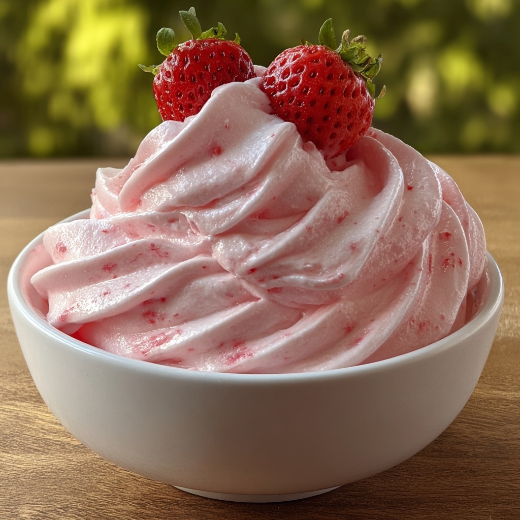 Fluffy Strawberry Bliss Whip Recipe - Recipe Image