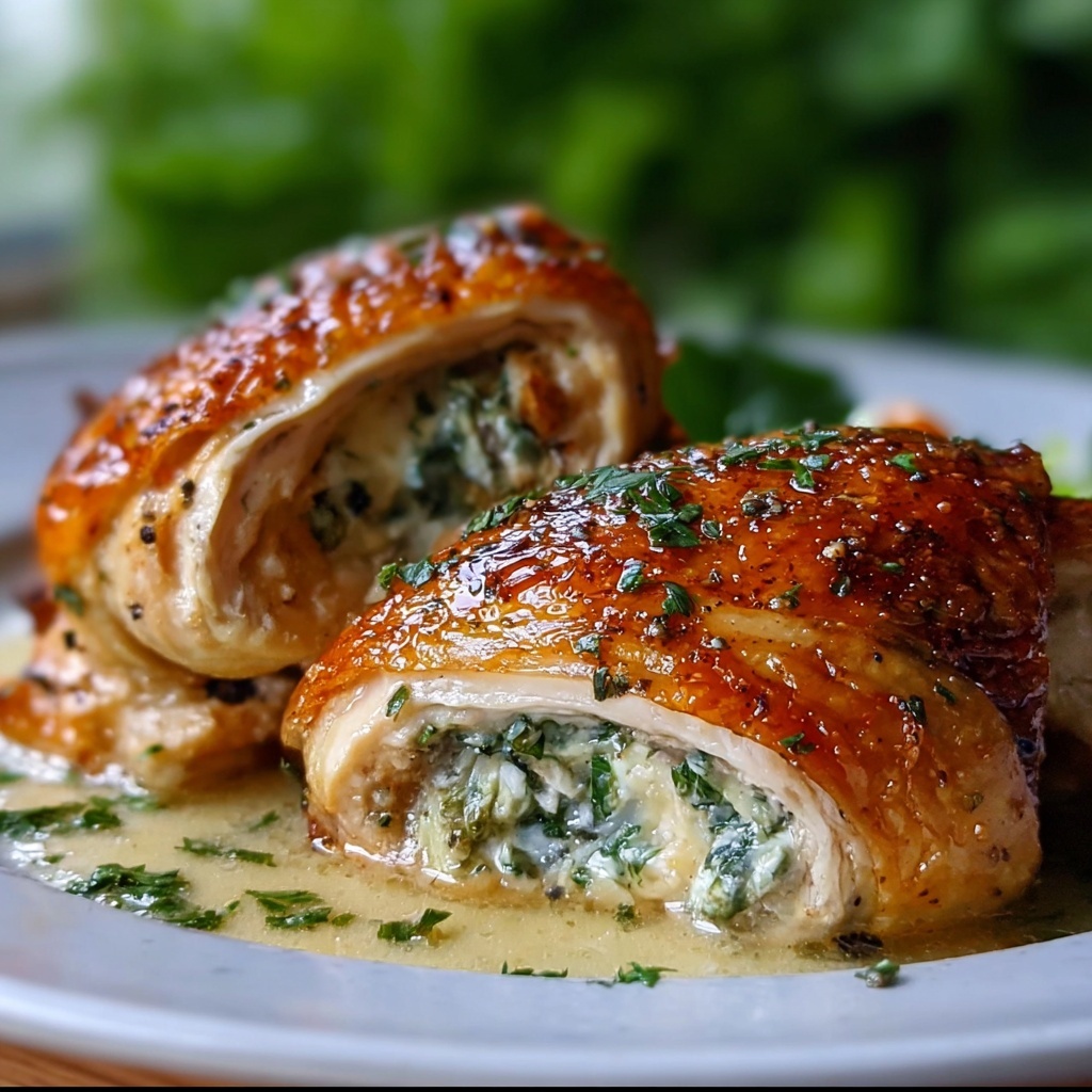 Stuffed Chicken Breast with Spinach and Ricotta Recipe - Recipe Image