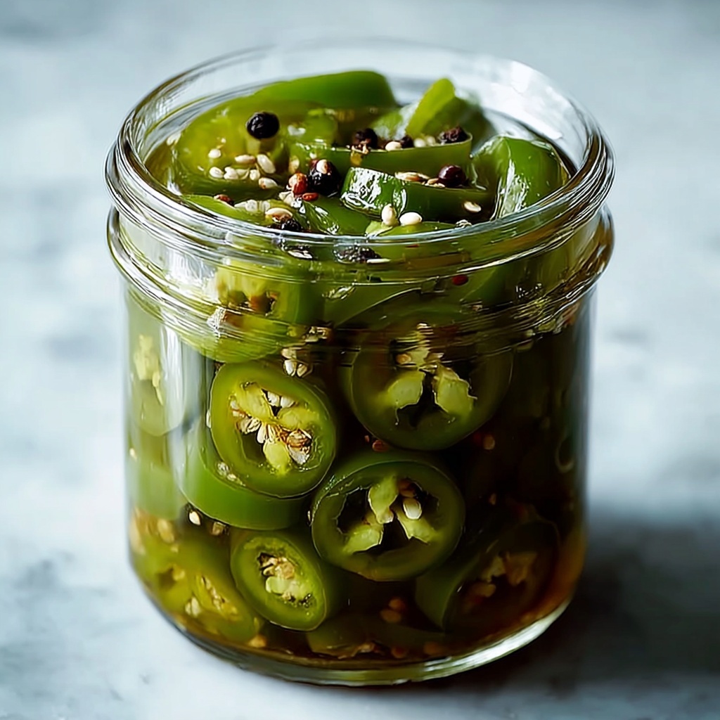 Smoked Pickled Jalapeños Recipe - Recipe Image