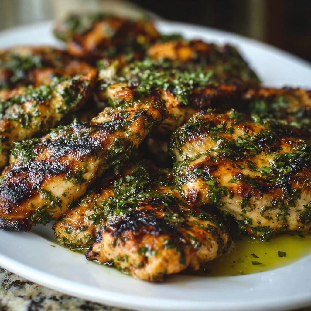 Easy Cilantro Pesto Chicken Tenders Recipe - Recipe Image
