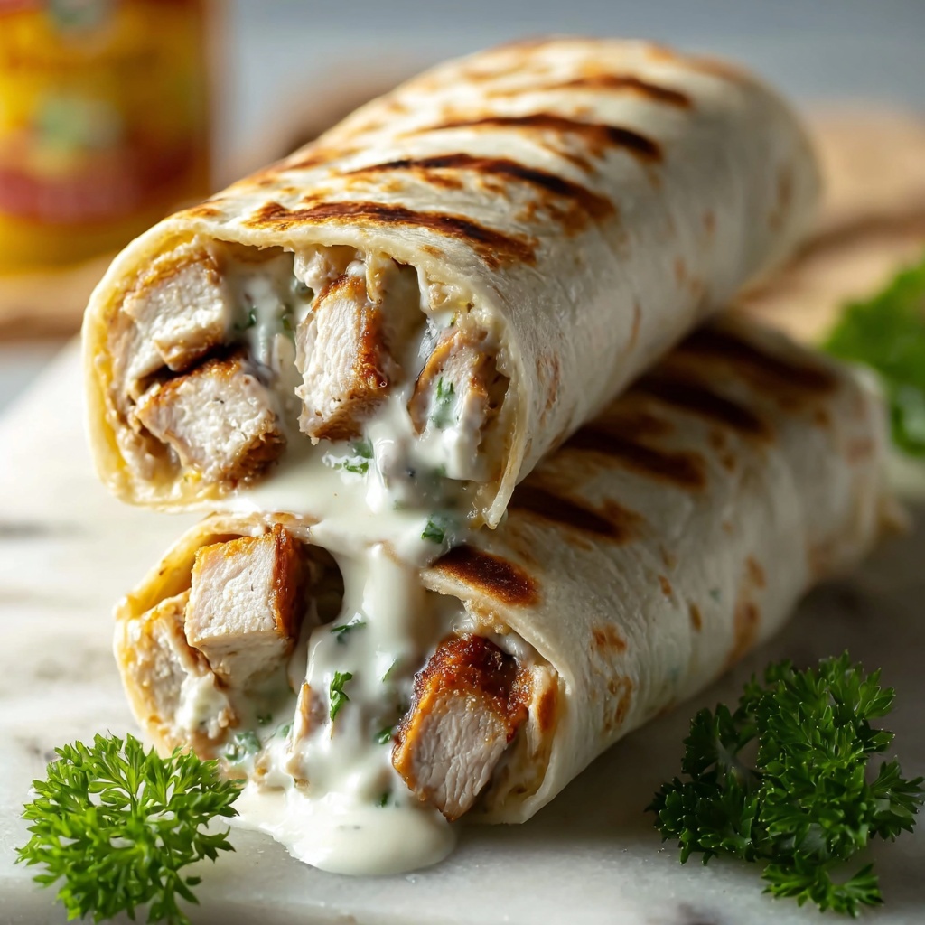 Ranch Chicken Wraps Recipe - Recipe Image