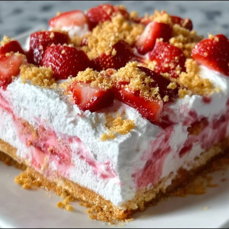 Strawberry Crunch Cheesecake: Irresistible & Sweet Recipe