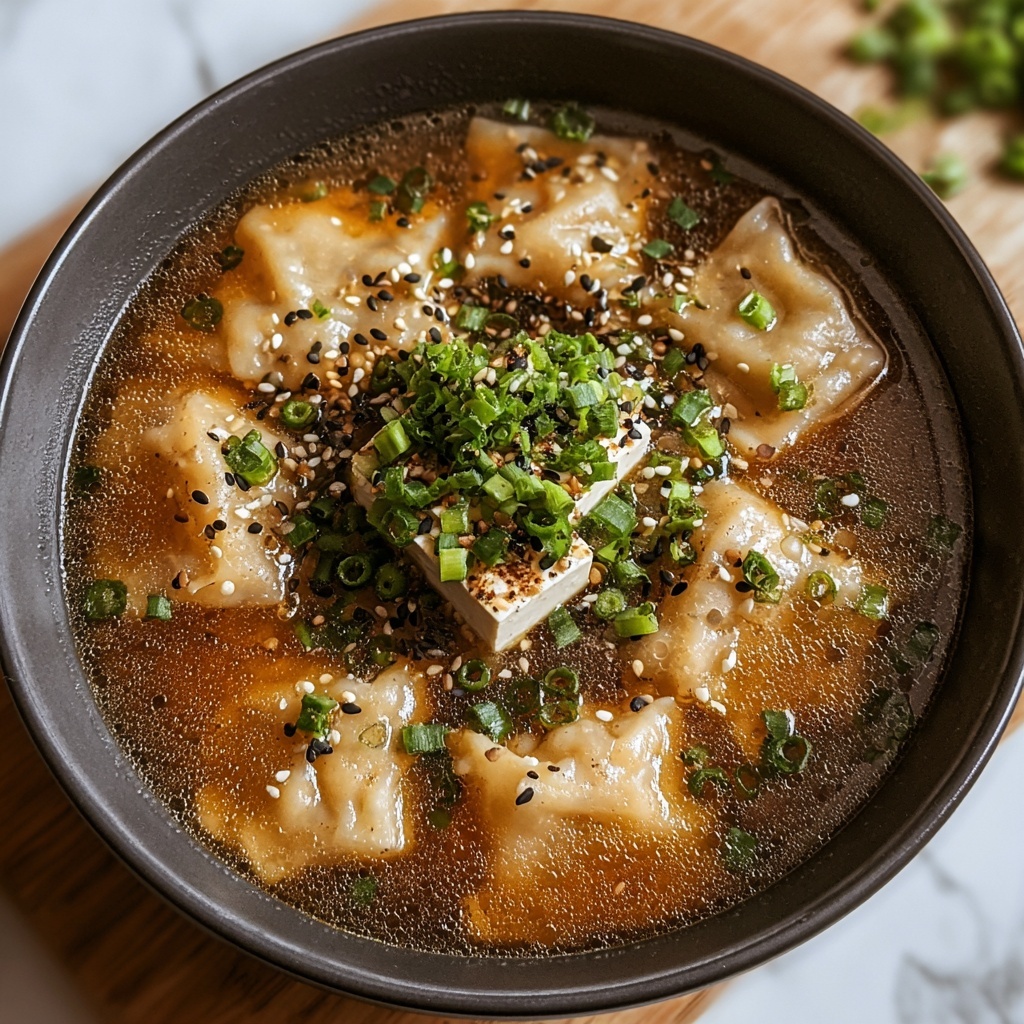 Homemade Wonton Soup Recipe - Recipe Image