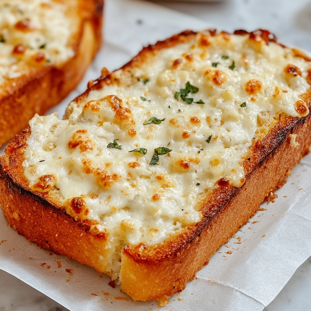 Garlic Cheese Bread Recipe - Recipe Image