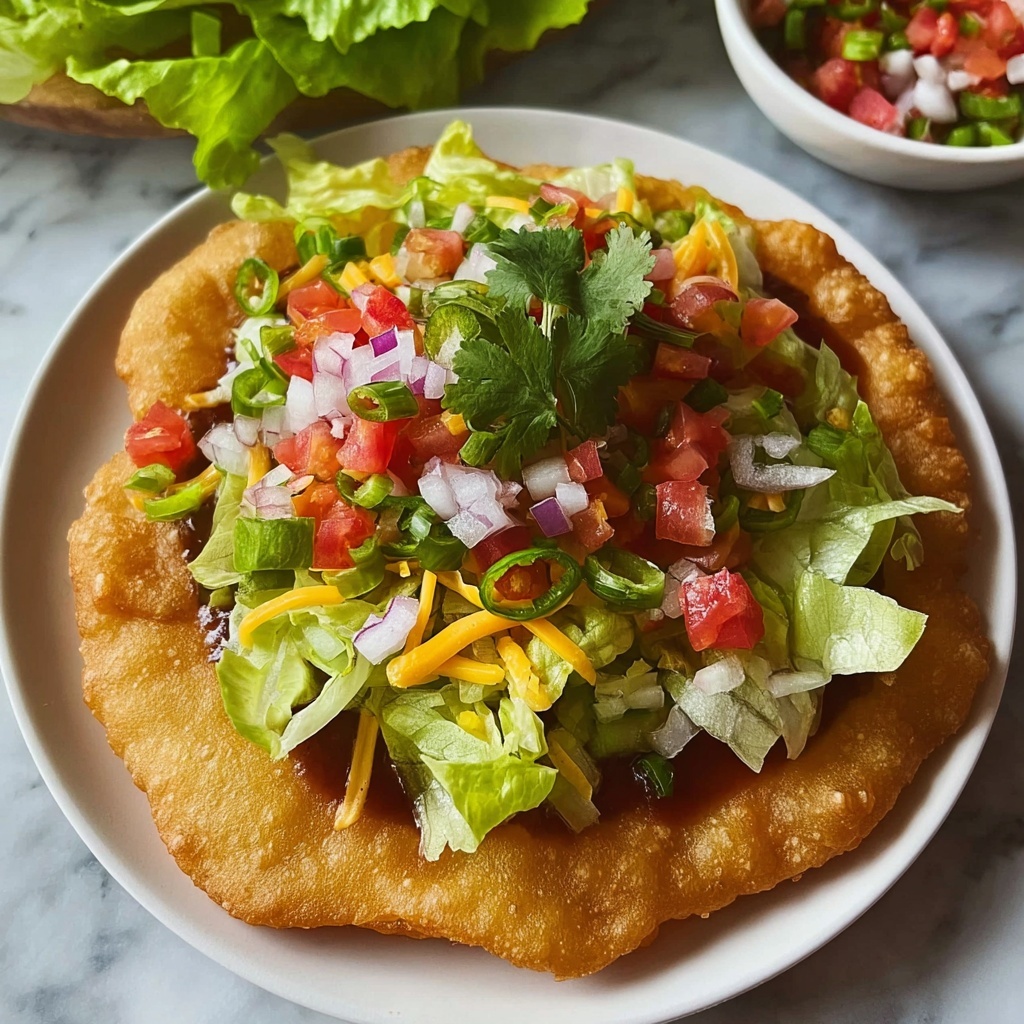 Navajo Tacos on Fry Bread Bliss Recipe - Recipe Image