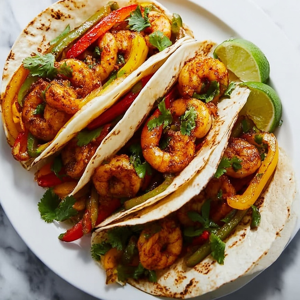 Crock Pot Fire Roasted Shrimp Tacos Recipe - Recipe Image