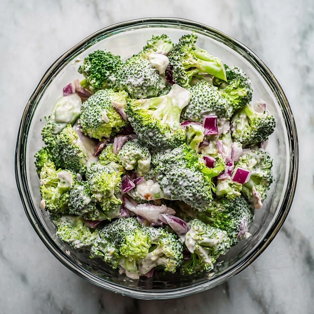 Broccoli Salad with Creamy Dressing Recipe - Recipe Image