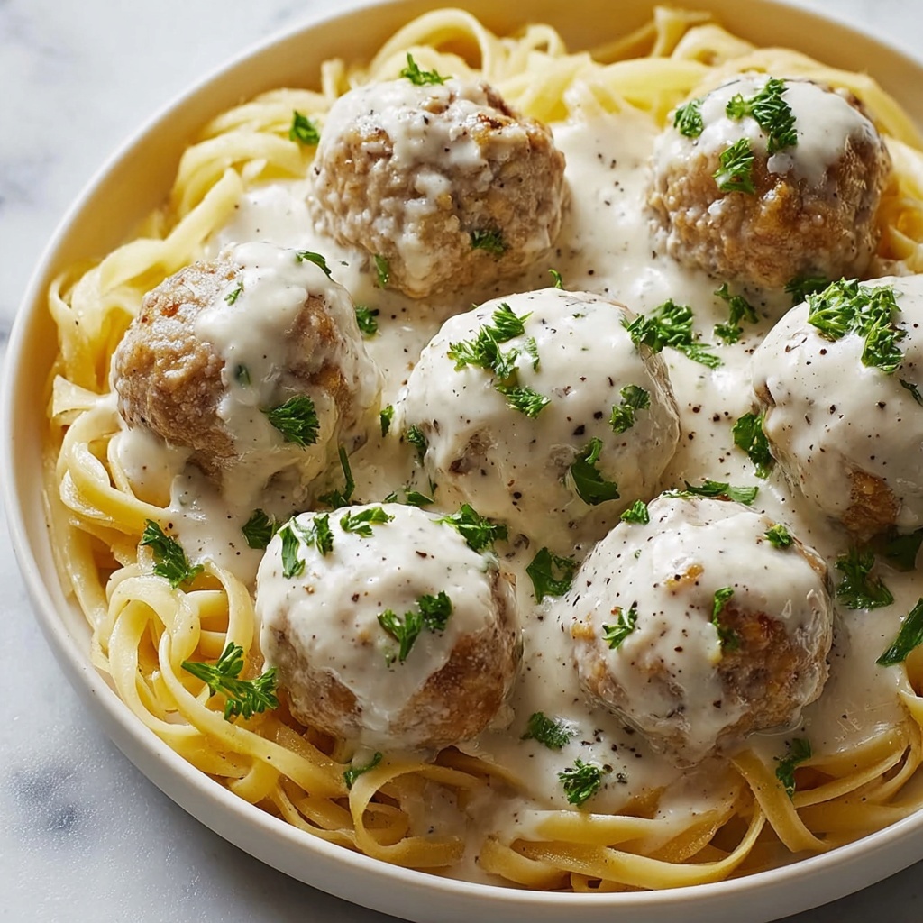Swedish Meatball Pasta Recipe - Recipe Image