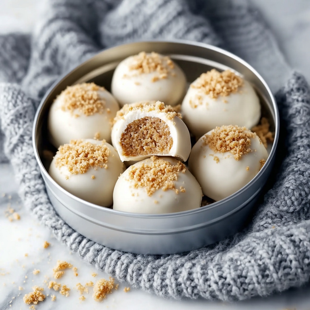 Gingerbread Truffles with White Chocolate Recipe - Recipe Image