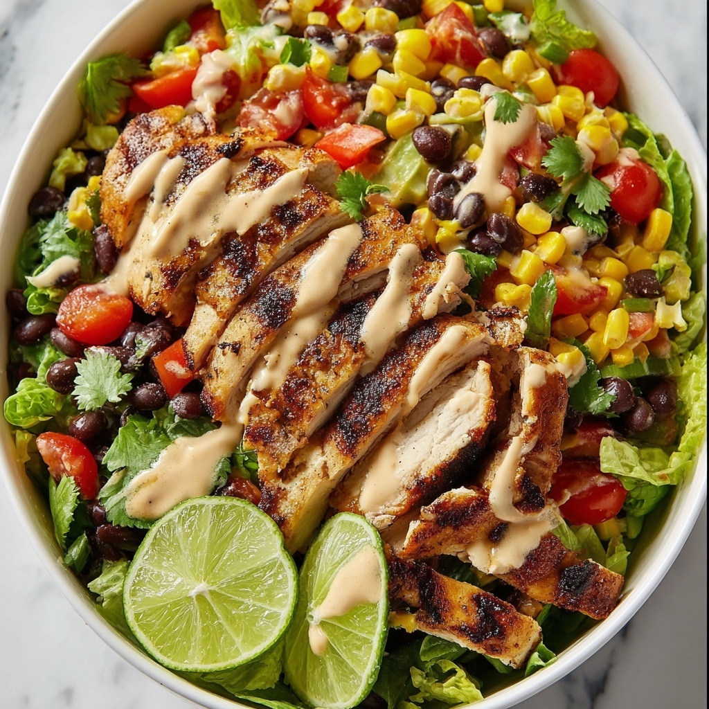 Tex-Mex Chopped Chicken Salad Recipe - Recipe Image