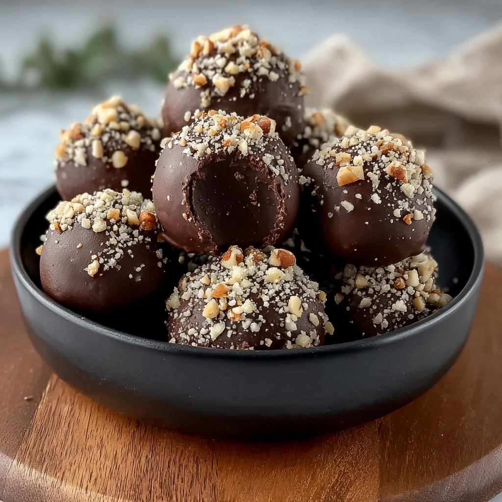 Easy Chocolate Balls Recipe - Recipe Image