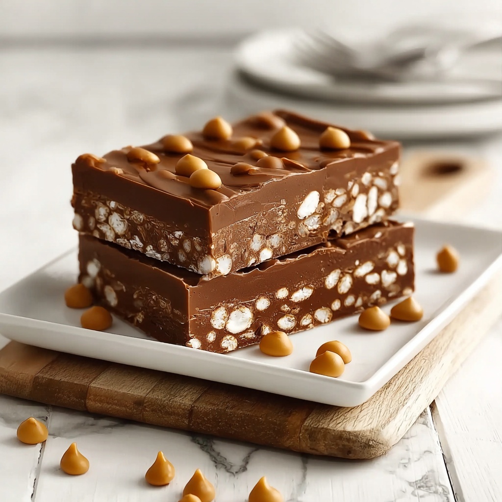 Chocolate Crunch Bars Recipe - Recipe Image