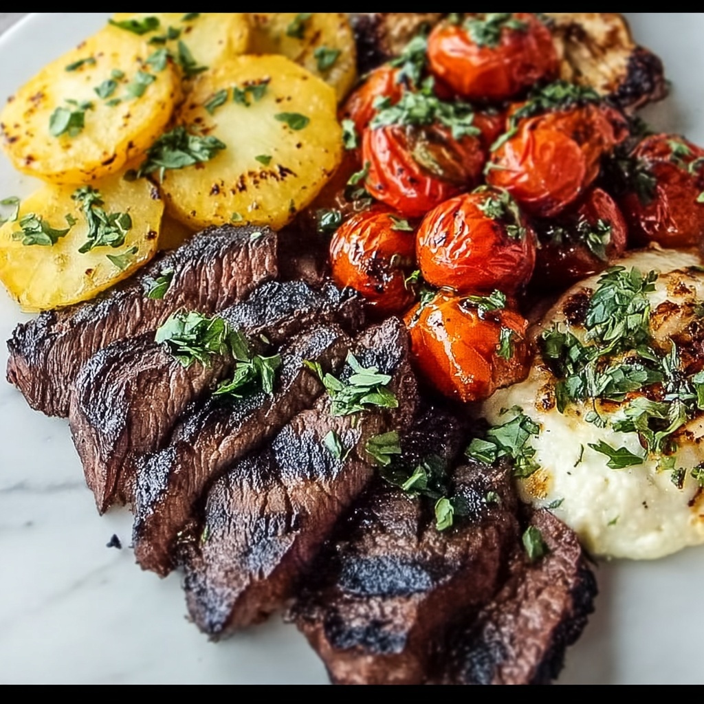 Mediterranean Steak Bowls Recipe - Recipe Image
