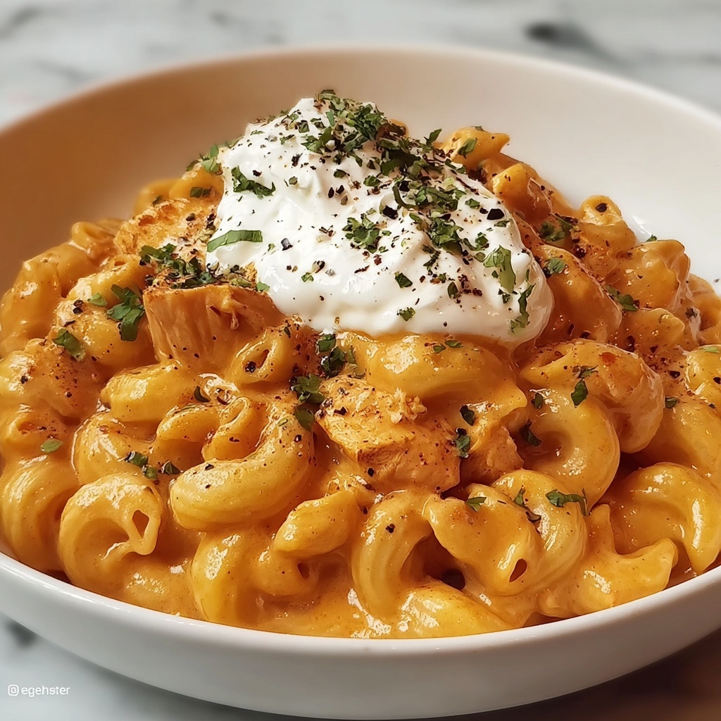 Cheesy Chicken Pasta Recipe - Recipe Image