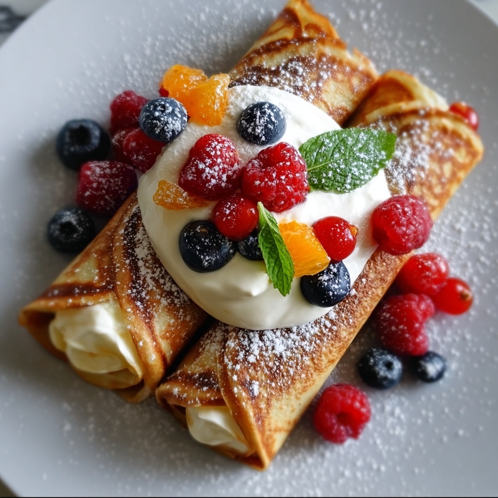 Fruit-Filled Cannoli Recipe - Recipe Image